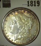 1889 P Morgan Silver Dollar with attractive original toning.