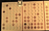 1909-1991 Partial Set of Lincoln Cents in a brown 1959 Dansco folder.