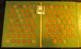 1909-1963 Partial Set of Lincoln Cents in an old heavy green Whitman folder. Includes several scarce