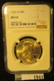 1962 D Franklin Half Dollar NGC slabbed 