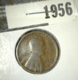 1914 D Lincoln Cent, VG. Key date.