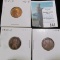 1910 S, 11 S. & 12 S Key Date Lincoln Cents, all grading VG.