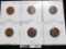 (4) 1924 P VF, 24 D VF, & 26 S Lincoln Cents. All VF.