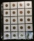 (20) Various Lincoln Cents in a 20-pocket 2