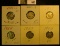 1919S, 20S, 23P, 24P, 25P, & 27P Mercury Dimes. All circulated and carded in holders.