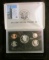 1993 S U.S. Deluxe Silver Cameo Proof Set in a special case.