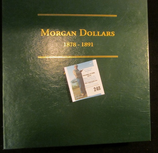 Littleton Coin Co. Archival Quality "Morgan Dollars 1878-1891" Album. Empty.