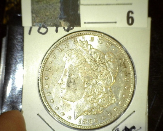 1896 P U.S. Morgan Silver, nice high grade.