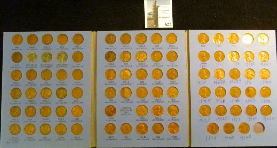 1941-74 Complete Set of Lincoln Cents in a blue Whitman folder.