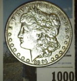 1891 CC Morgan Silver Dollar.