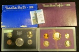1970 S Silver & 1985 S U.S. Proof Sets, original as issued.