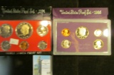 1974 S & 1985 S U.S. Proof Sets, original as issued.