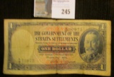 January 1, 1935 One Dollar 