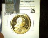 2002 S Proof Sacagawea One Dollar Coin.