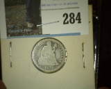 1875 CC U.S. Seated Liberty Silver Dime.
