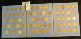 1915-1938 Partial Set of Buffalo Nickels in a blue Whitman folder.