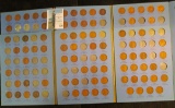 1909 P VDB-76 Partial Set of Lincoln Cents in two blue Whitman folder. Includes both a 1909 P & P VD