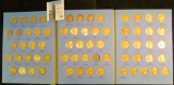 1938-61 Partial Set of Jefferson Nickels in a blue Whitman folder. It looks like all the Silver Worl