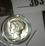 1941 D Mercury Dime, very nice luster, nice and Brilliant.