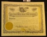 1937 Stock Certificate for 30 Shares 