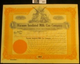 1918 Stock Certificate 5 Shares 