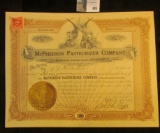 1915 Stock Certificate Number 198 for One Share 