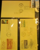 (3) Stamped covers and (3) First Day of Issue covers. All quite attractive.