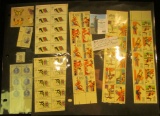 Mint uncancelled Stamps, Plateblocks and etc. Total face value of $20.60.  Includes some Olympic sta