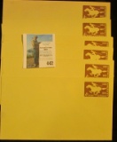 (9) Unused Scott # U543 envelopes. Scott Catalog value over $5.00.