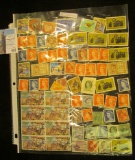 (69) Mostly Old Australia Postage Stamps. Nice variety.
