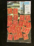(20) Scott # 554 U.S. Stamps, type details not determined.