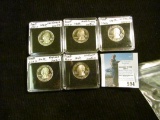 2005 S Proof Five-Piece Set of Statehood Commemorative Quarters all in 2