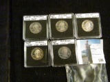 2003 S Proof Five-Piece Set of Statehood Commemorative Quarters all in 2