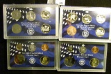 2001 S & 2003 S U.S. Proof Sets in original boxes as issued.