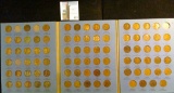 1909-1940 Nearly Complete Lincoln Cent Set in a blue Whitman folder. Needs only the 1909 S VDB, 09 S