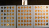 1909 P to 1940 S Partial Set of Lincoln Cents in a blue Whitman folder.