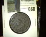 1828 U.S. Large Cent. VF.