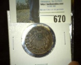 1870 U.S. Two Cent Piece