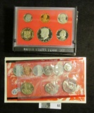 2005 Denver U.S. Mint Set in original envelope; & 1982 S U.S. Proof Set in Mint plastic case.