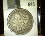 1878 CC Morgan Silver Dollar.