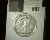 1916 P Walking Liberty Half Dollar.