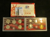 2000 S Silver U.S. Proof Set in original box as issued.