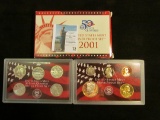 2001 S Silver U.S. Proof Set in original box as issued.