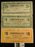 April 10, 1933 Three-piece Set of 