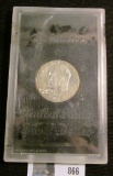 1973 S Scarce Date Silver Proof Eisenhower Dollar.