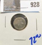 1853 Silver Three Cent Piece
