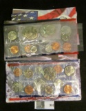 1996 & 1997 P & D U.S. Mint Sets, original as issued.