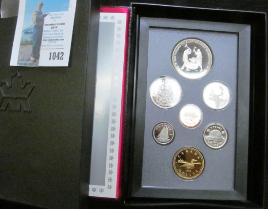 1988 Canada Proof Set in hard case as issued.