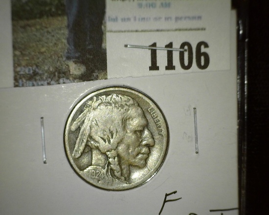 1924 S Buffalo Nickel, Key date