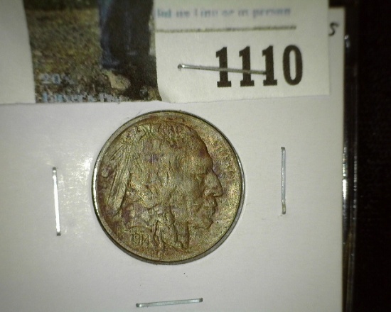 1914 P Buffalo Nickel.